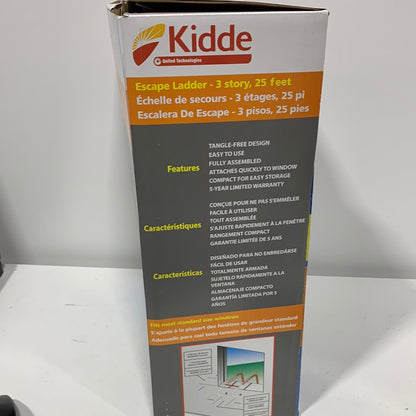 Kidde 25 Foot Three Story Emergency Escape Ladde Model KL-3S