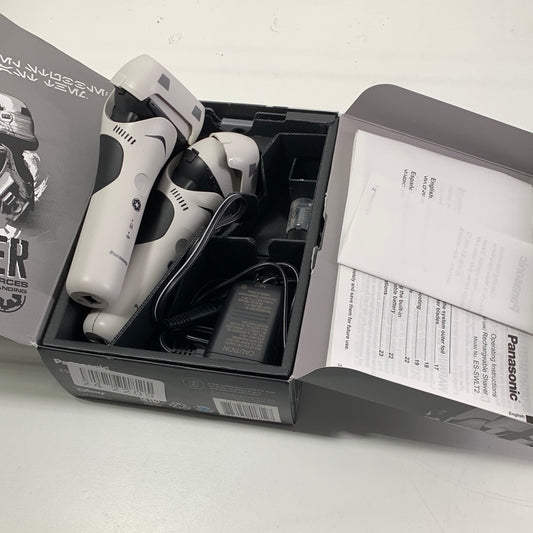 Used 2 Panasonic - Star Wars Stormtrooper Wet/Dry Electric Shaver with 3-Blade