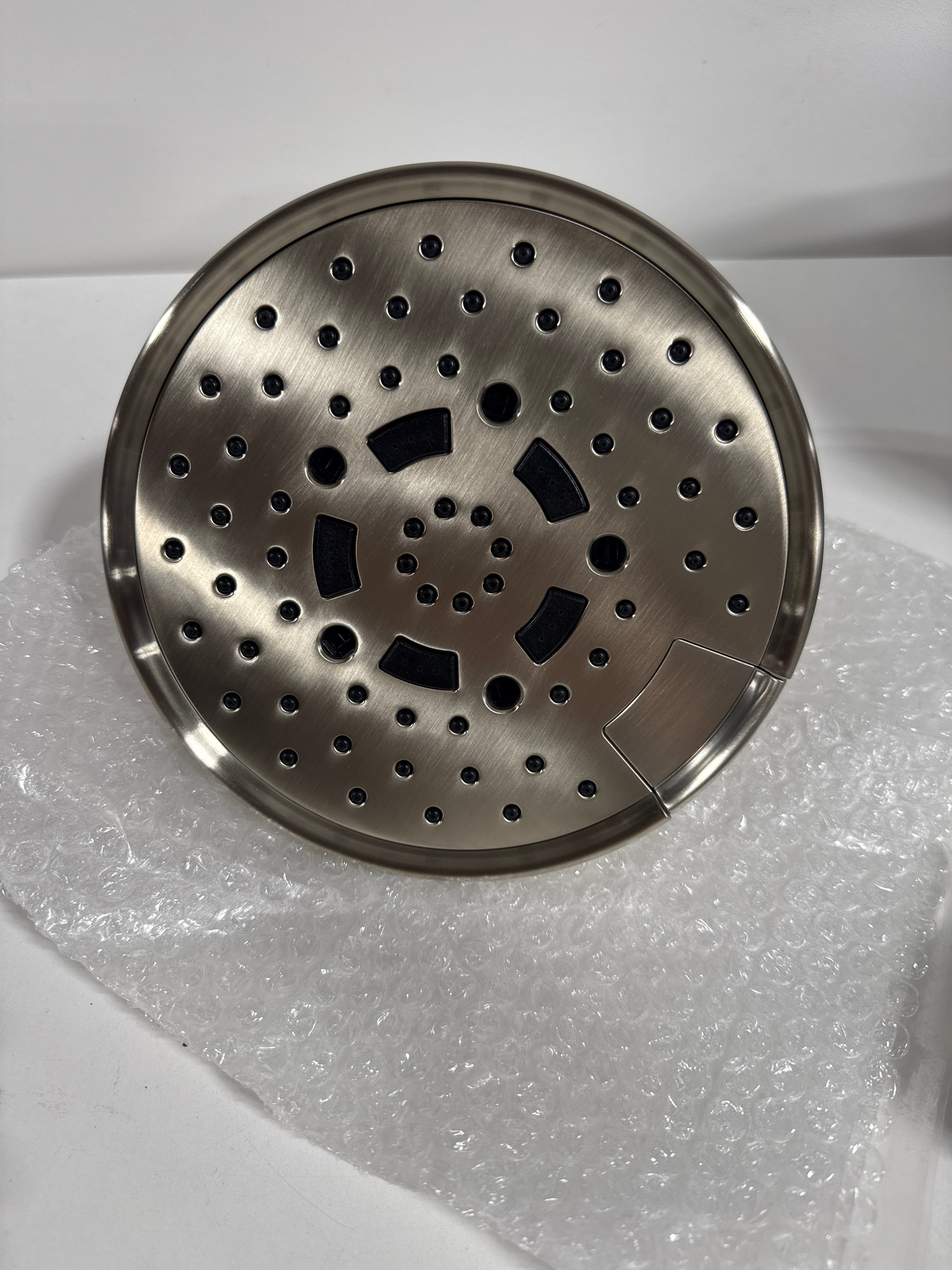 Brizo 87495 Essential 1.75 GPM Multi Function Shower Head with H2Okinetic and Touch Clean Technologies Brilliance
