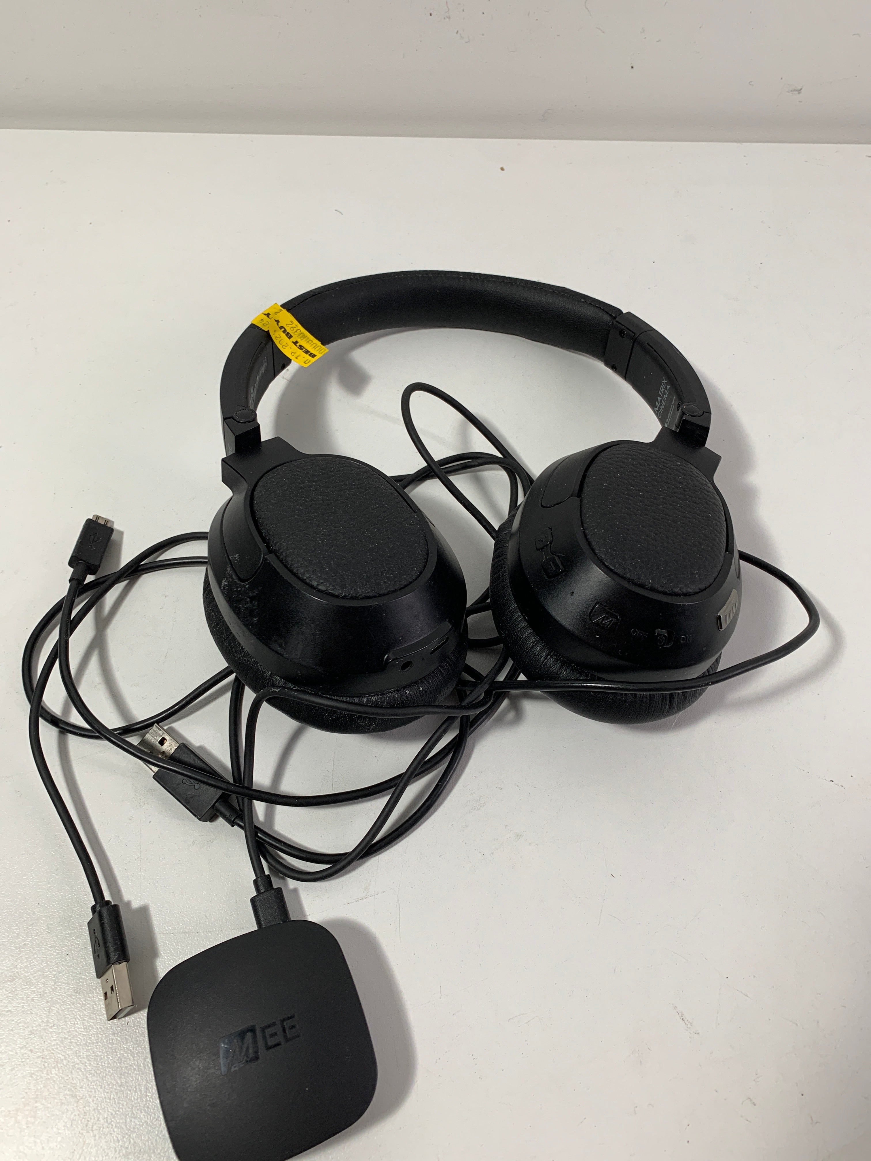 Used MEE Audio Connect T1CMA Bluetooth Over-Ear Wireless Headphones for TV for Seniors & Hard of Hearing - *Headphones