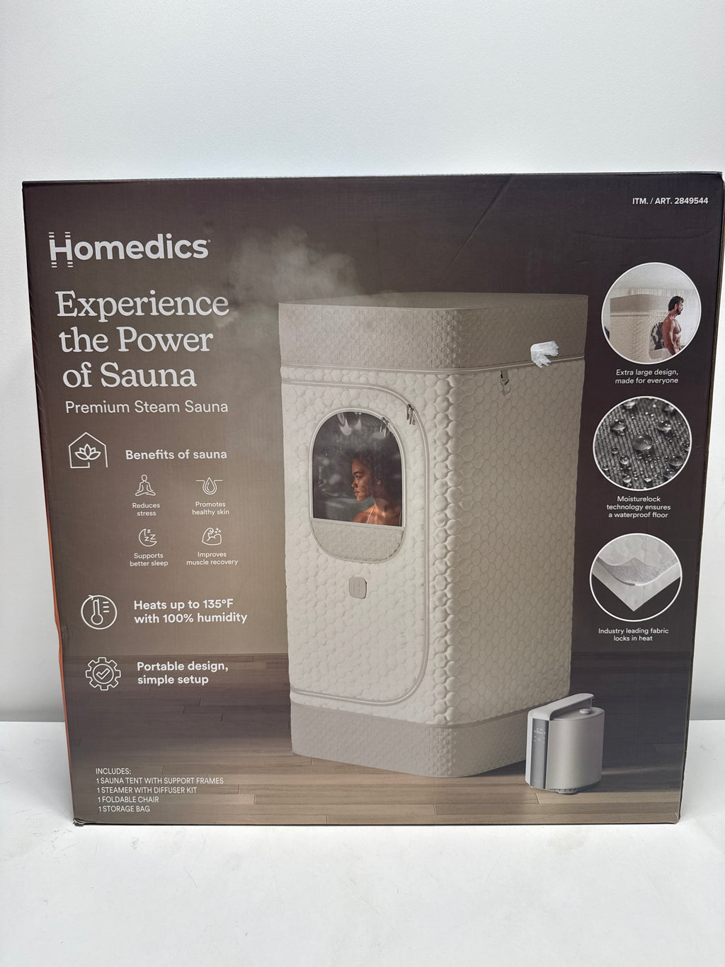 Homedics Premium Steam Sauna