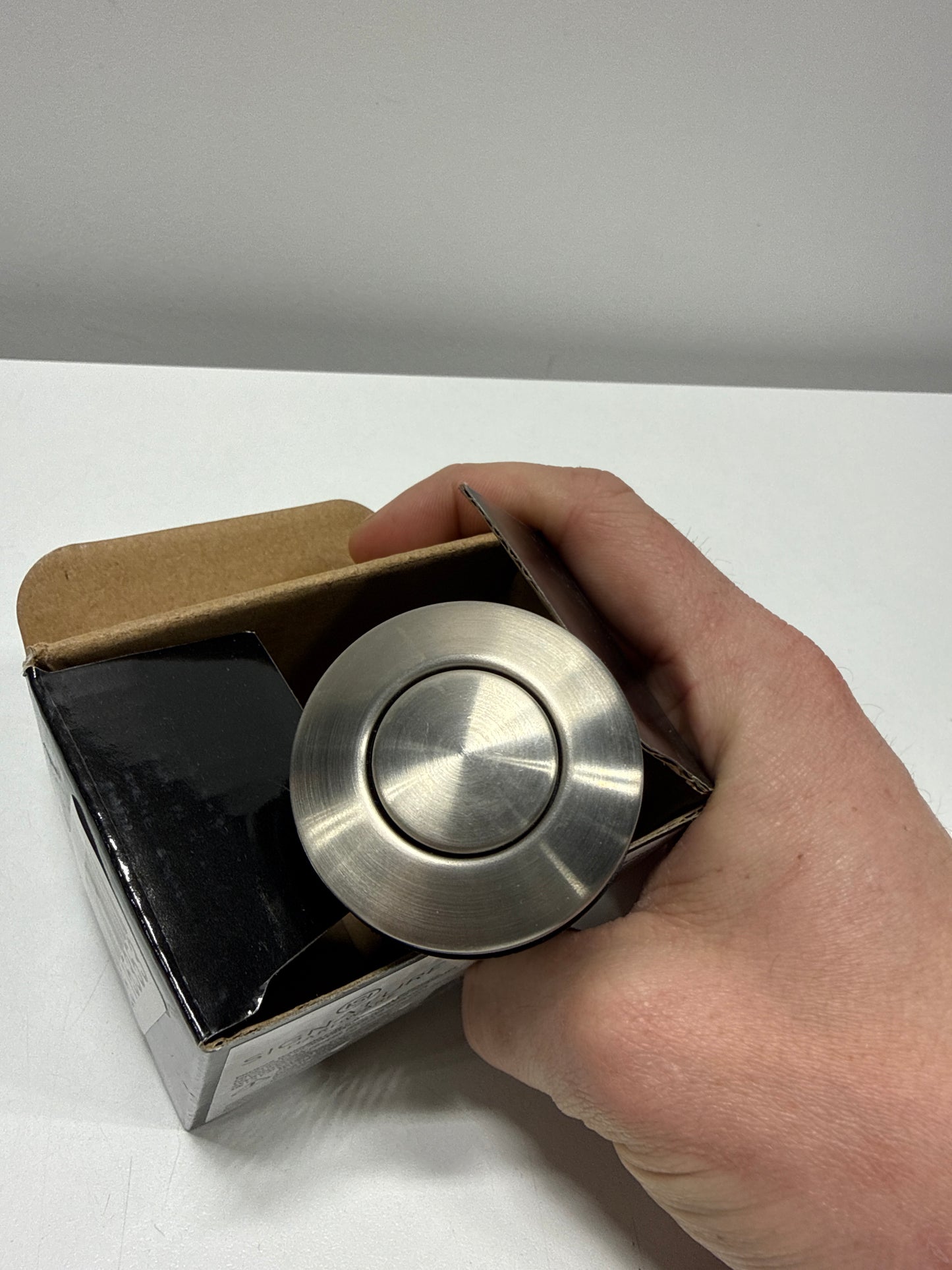 Signature Hardware 953887 Air Switch Button Only Stainless Steel