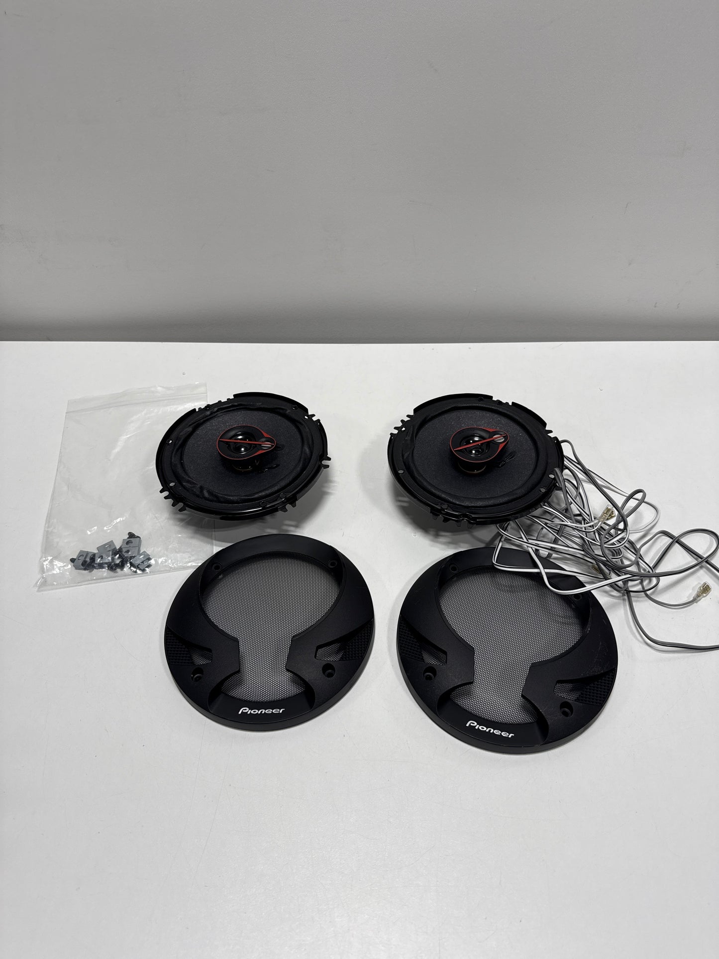Pioneer - 6.5" - 3-way, 300 W Max Power, Coaxial Speakers (pair) - Black