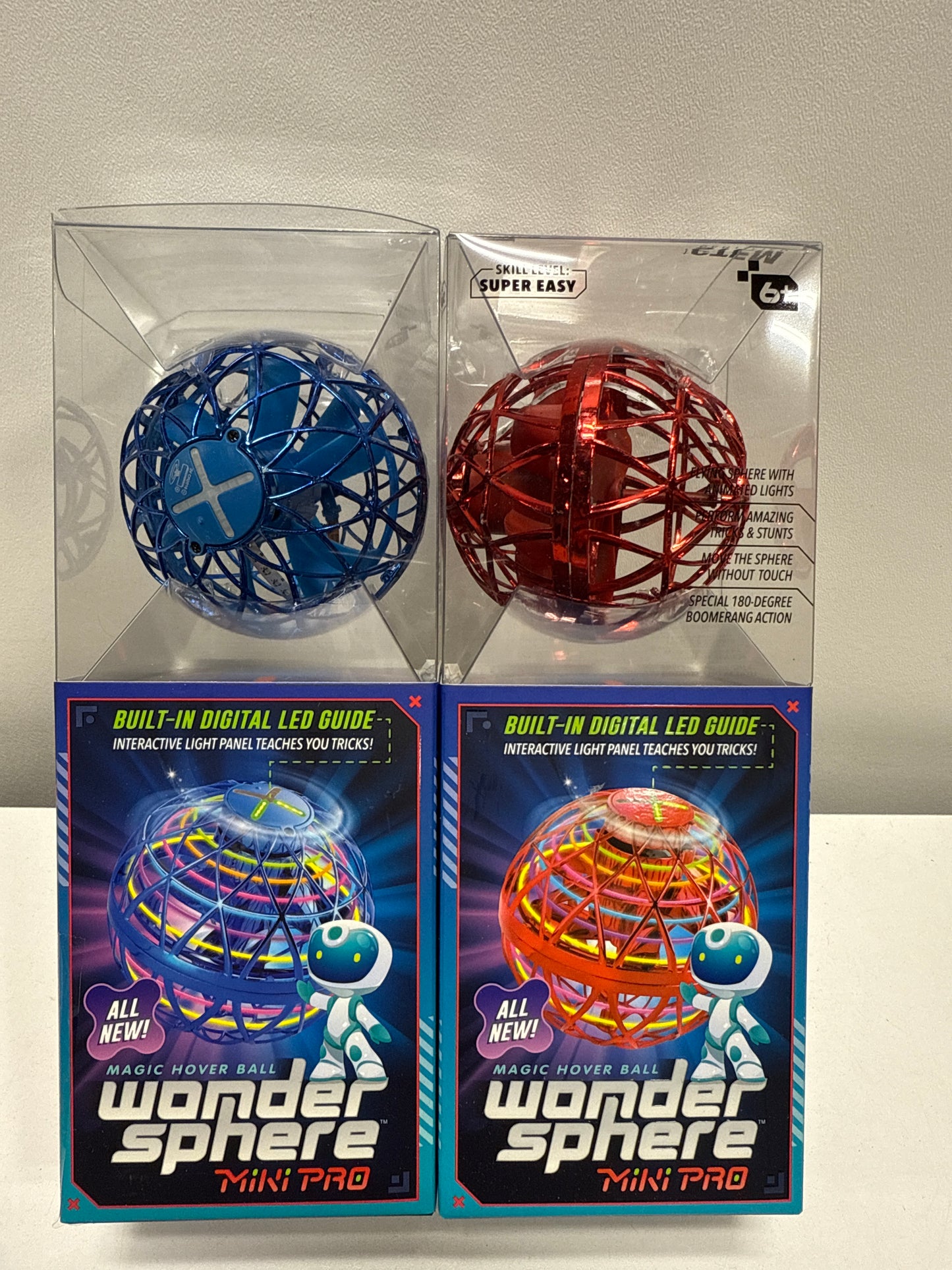 Wonder Sphere Amax Magic Mini Pro Hover Ball- Blue Color- Skill Level Easy