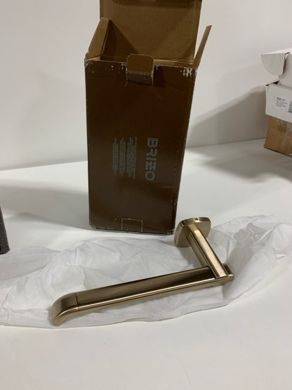 Brizo 695067 Allaria Wall Mounted Euro Toilet Paper Holder Luxe Gold