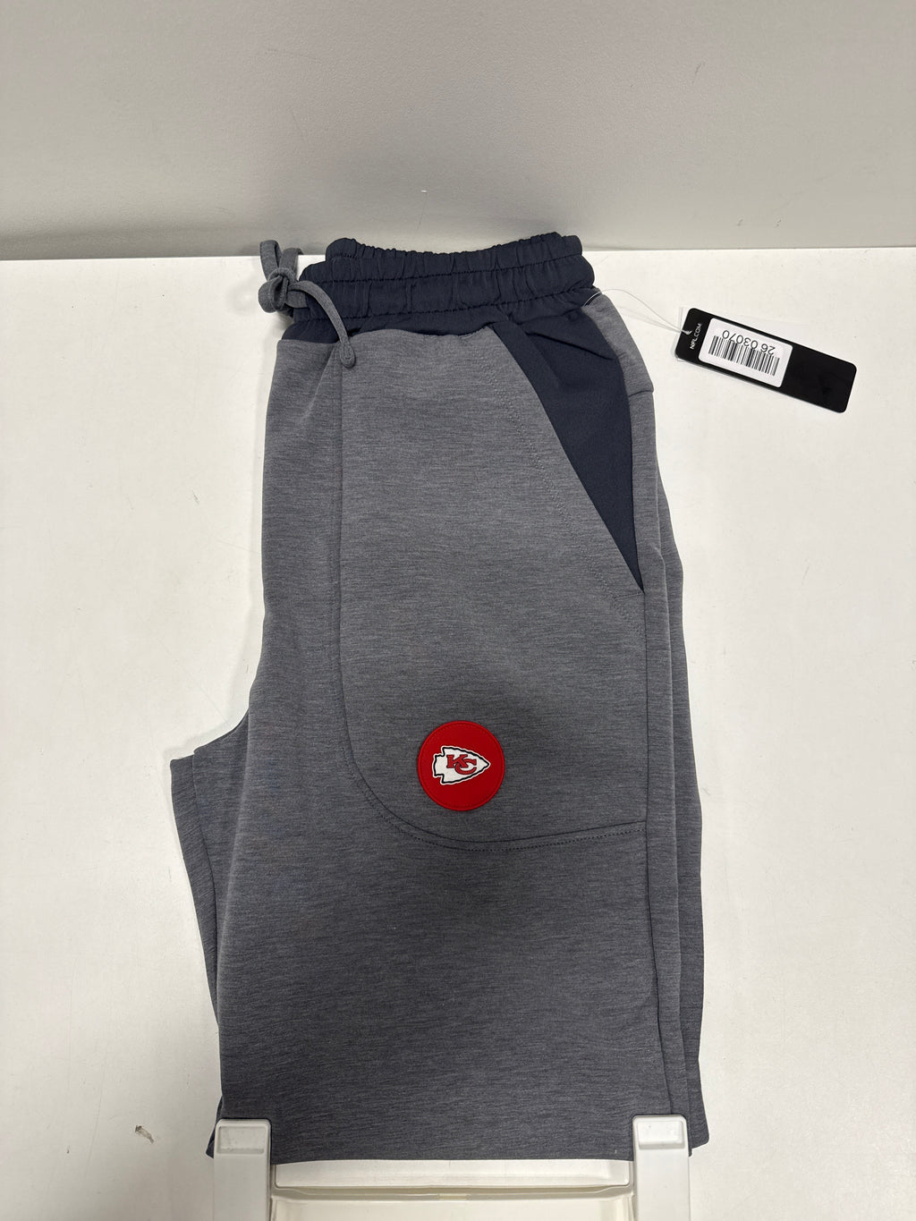 NFL Kansas City Chiefs Adult General Sizing Adult Gray Pajama Pant