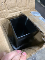 WF-VACPST 4 X 4 in. Steel Powder Coated Post for Vacation Mailbox Black - *Tools Hardware & Misc