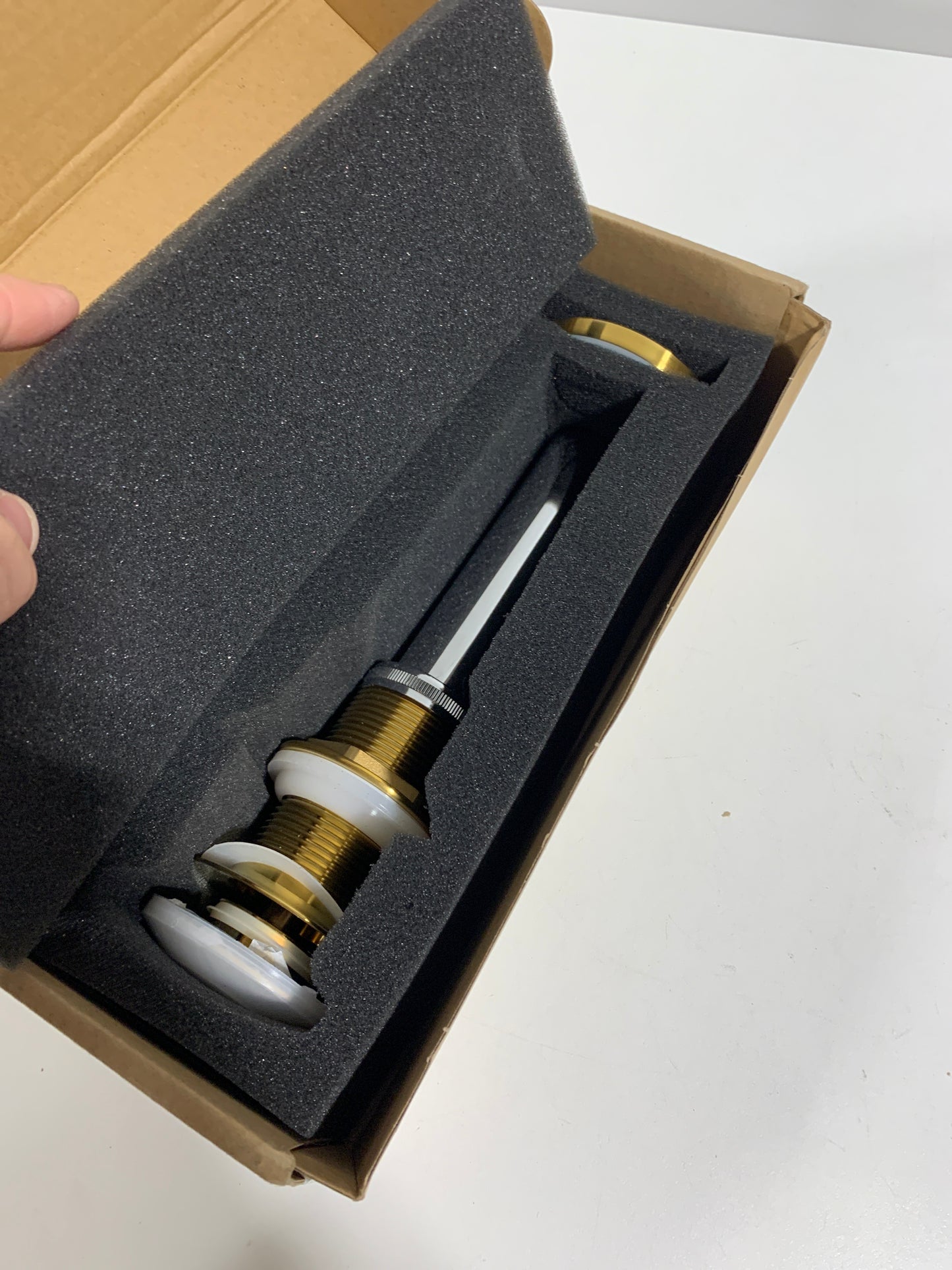 Vigo VG07000 Noma 1-3/4" Vessel Bathroom Sink Pop-up Drain Assembly - Less Overflow Matte Gold