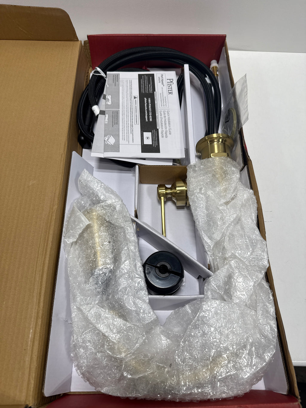 Pfister GT572-TDBG - Bar Faucet Brushed Gold