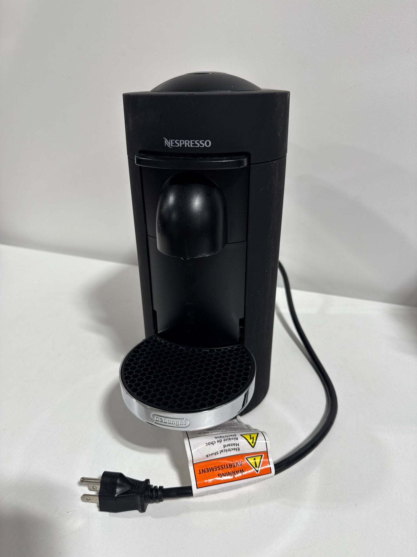 Used De'Longhi - Nespresso Vertuo Plus Deluxe Coffee & Espresso Machine Piano Black