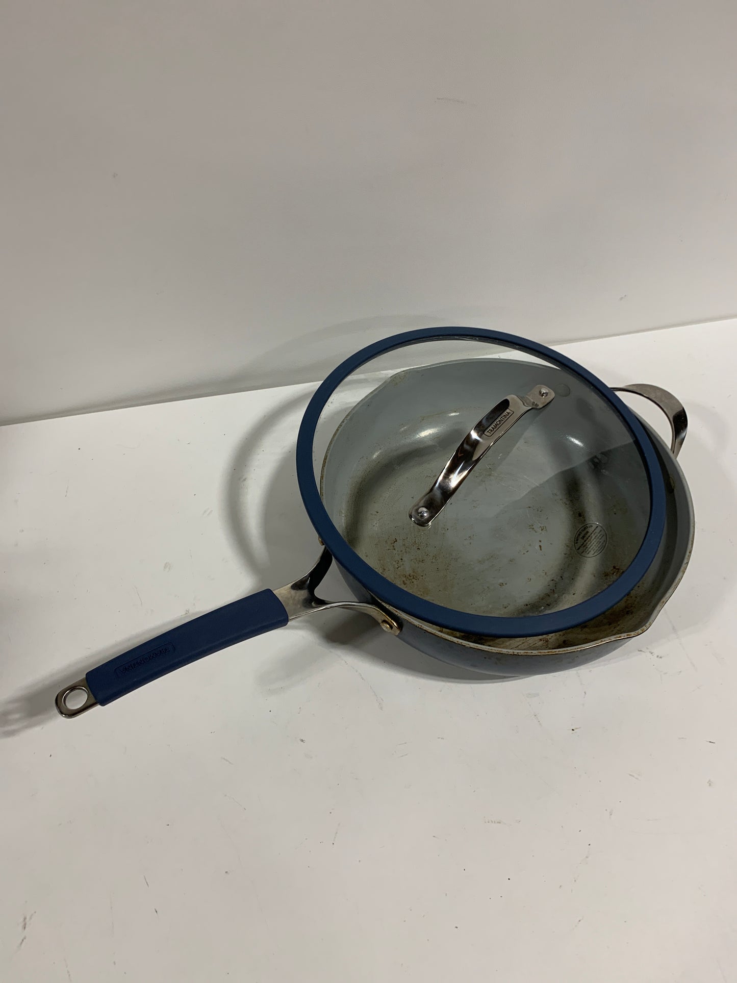 Used Tramontina 5-Quart All-In-One Ceramic Non-Stick Pan