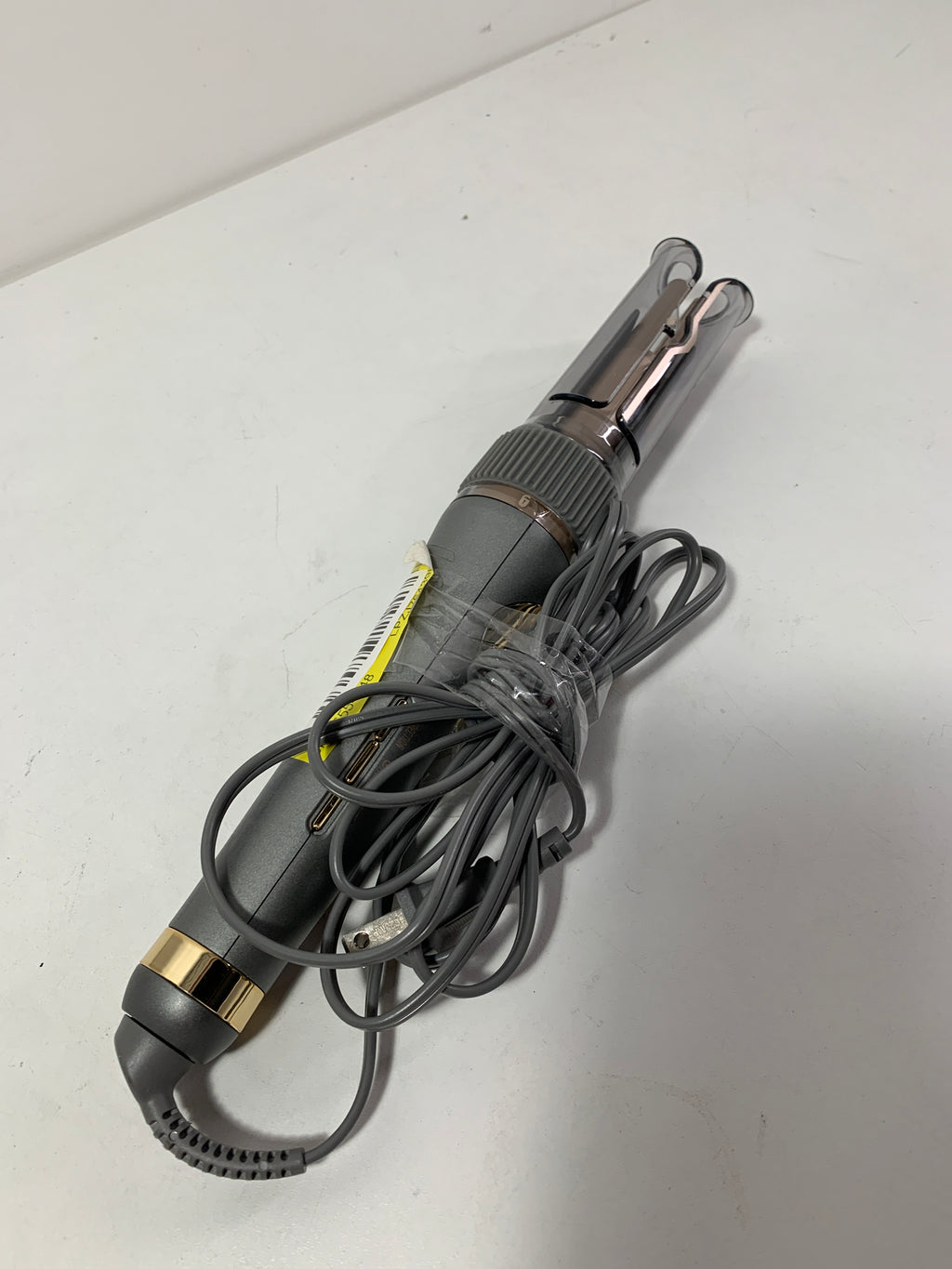Conair INFINITIPRO Curl Secret Automatic Curling Iron 4-1/2’’ Gray/Gold - *Health & Beauty