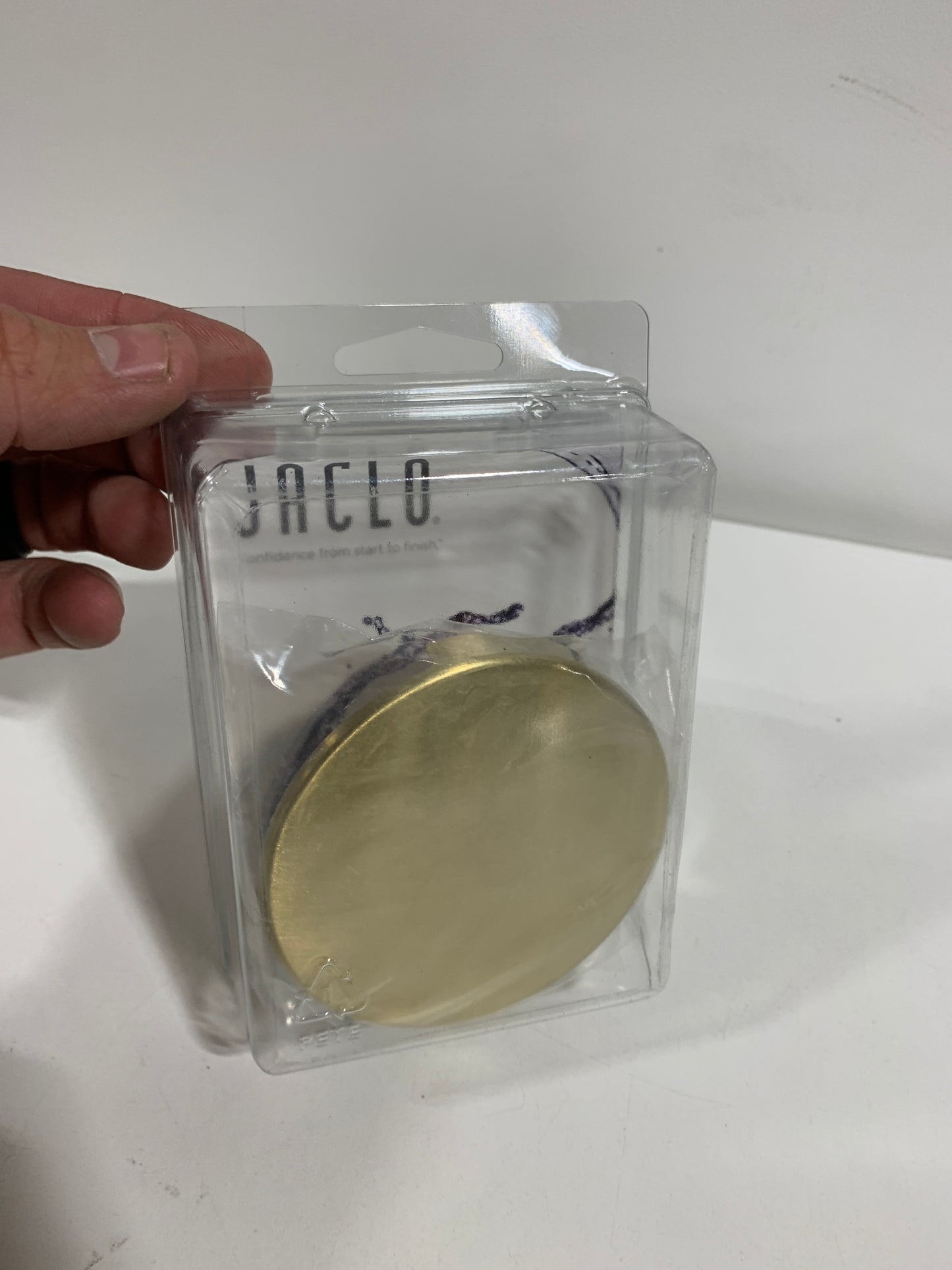 Jaclo 513-SB Round Overflow Faceplate with Concealed Mount