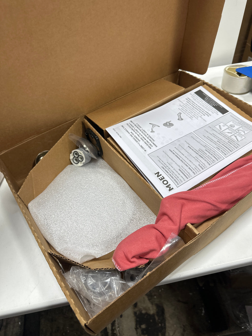 Moen UTS244202EP Colinet Shower Only Trim Package with 1.75 GPM Single Function Shower Head Brushed Nickel Showers Shower Only Pressure Balanced