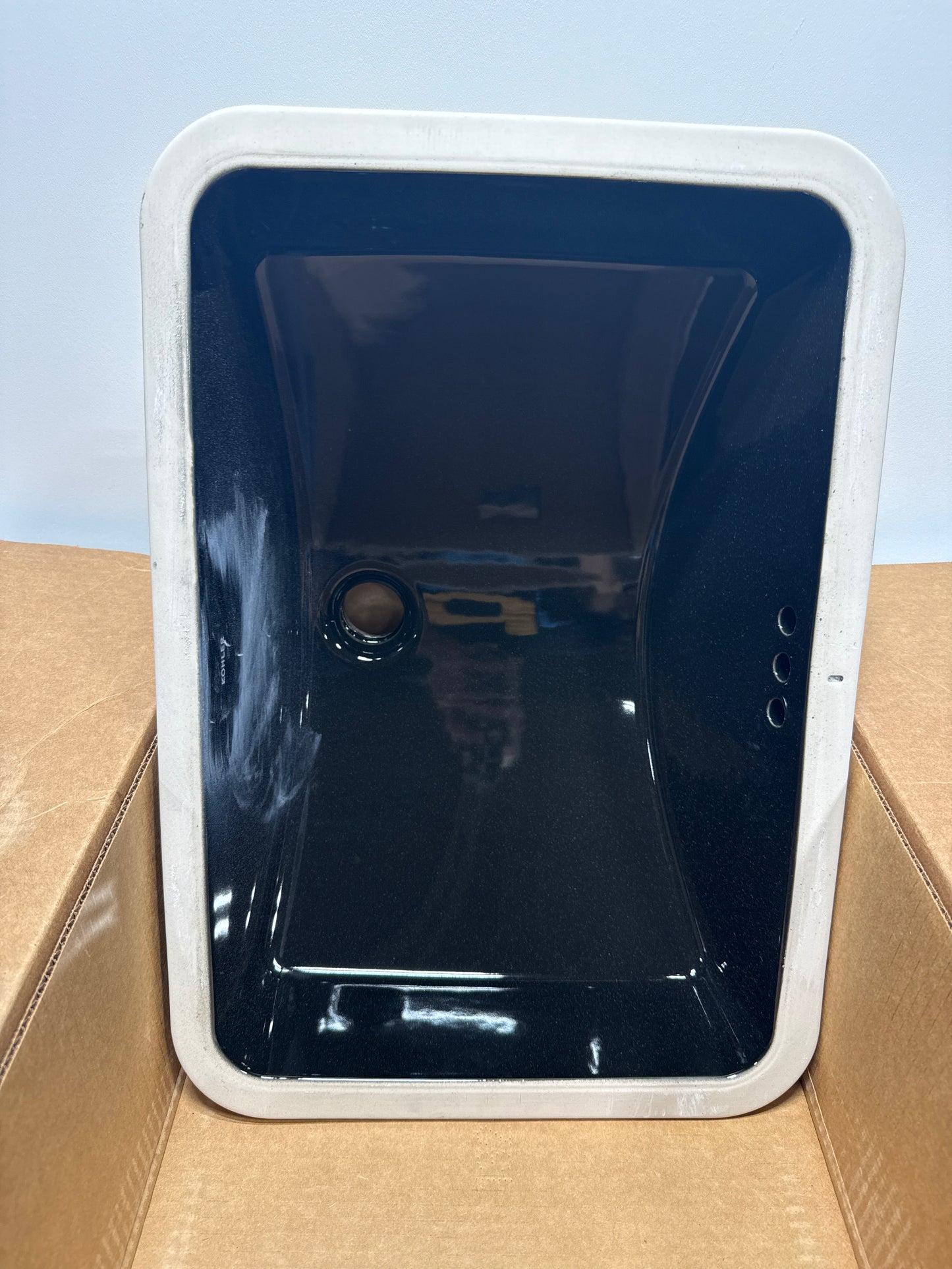 Kohler K-2214-7 Ladena Undercounter Lavatory,Vitreous china, Black