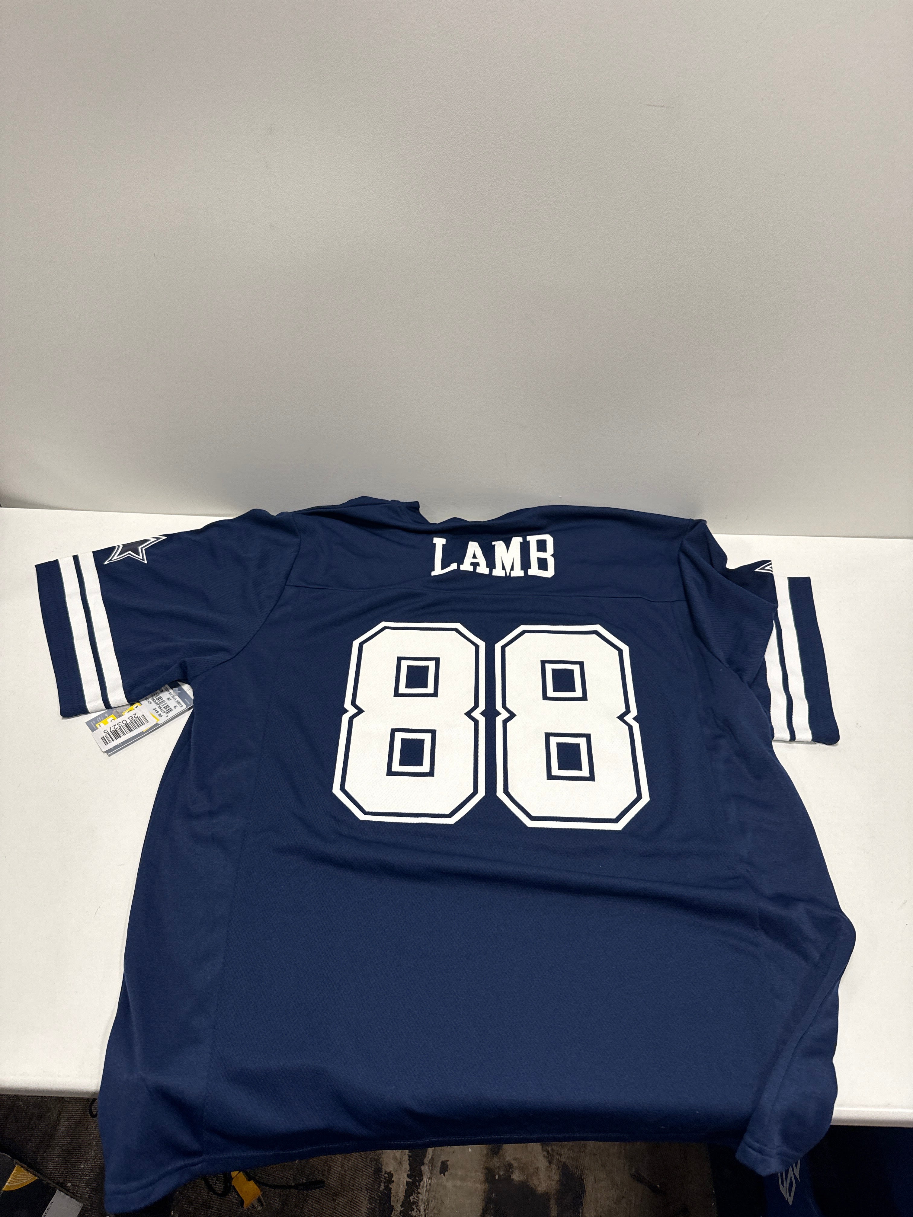 NFL Dallas Cowboys Men's Short Sleeve Lam 88 Jersey - XL