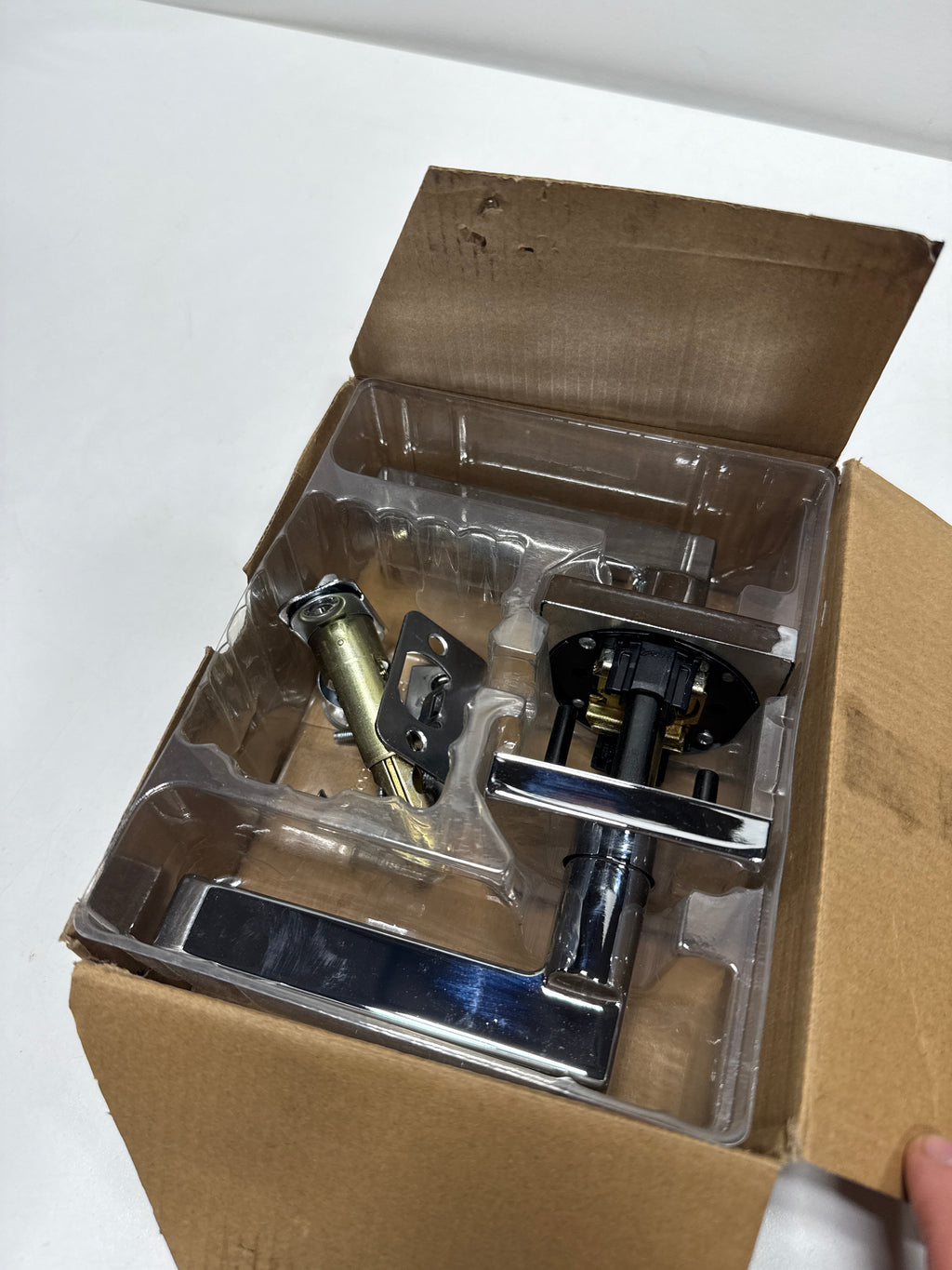 Kwikset 720HFL SQT 26 6AL RCS Halifax Passage - Polished Chrome