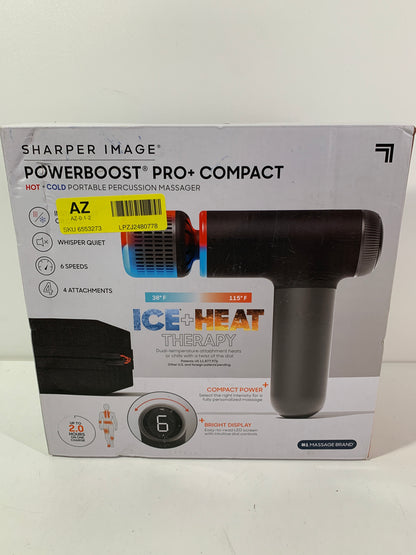 Sharper Image - PowerBoost Pro Hot and Cold Compact - Black