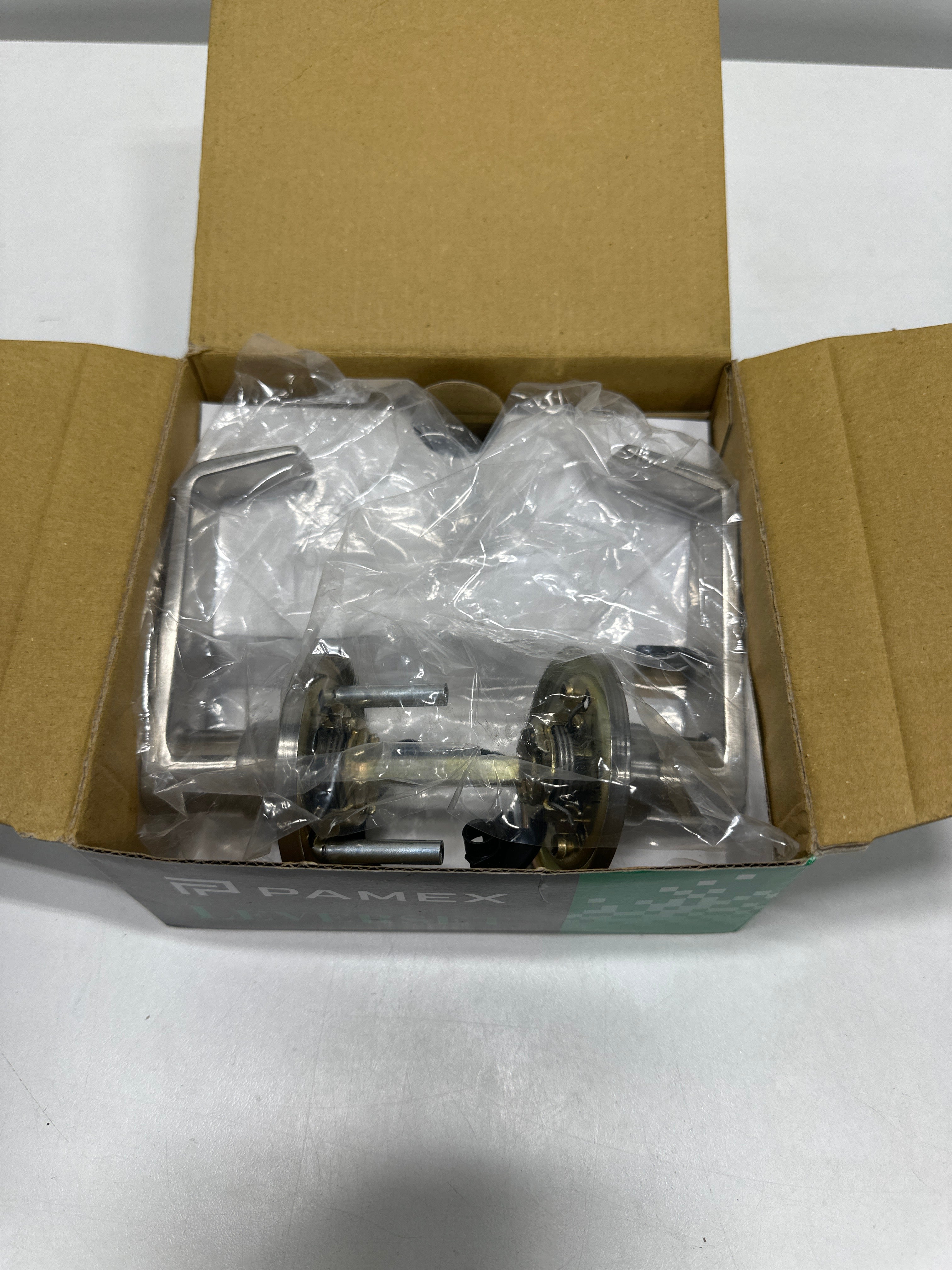 Pamex Satin Nickel Calypso Leverset (Passage)