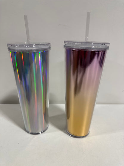24 oz Starbucks Tumbler Set 2-count Assorted Colors - *Kitchen & Dining