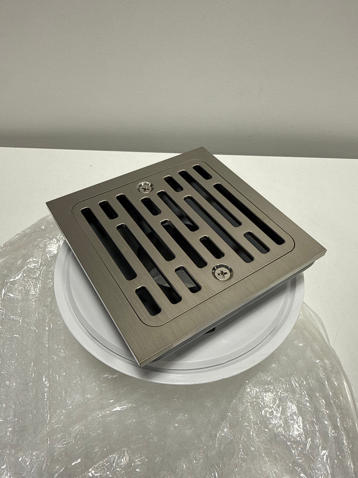 Delta DT062412-SS 4 Tile-in Square Shower Drain - Brilliance Stainless