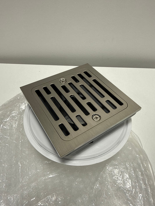 Delta DT062412-SS 4 Tile-in Square Shower Drain - Brilliance Stainless