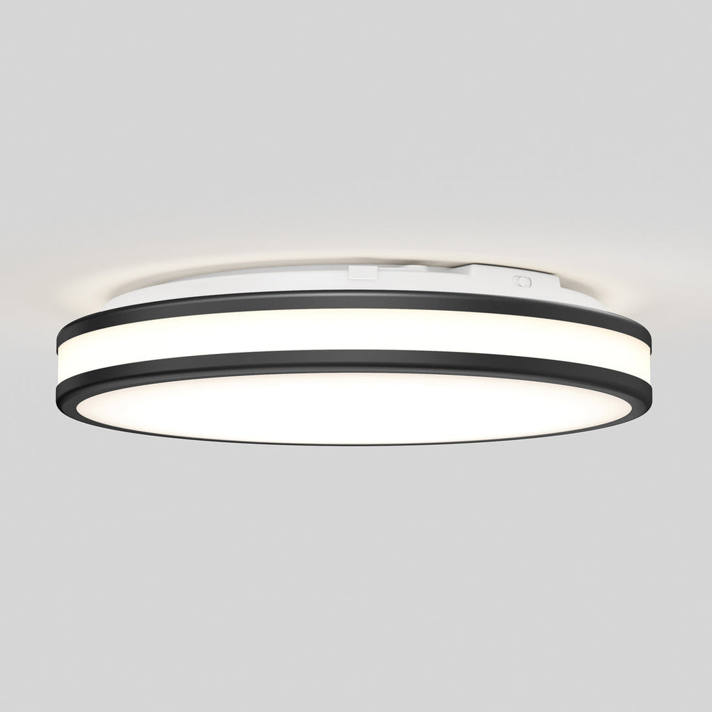 artika Hemisphere LED Flush Mount Ceiling Light Matte Black - *Lighting & Electrical