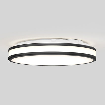 artika Hemisphere LED Flush Mount Ceiling Light Matte Black - *Lighting & Electrical