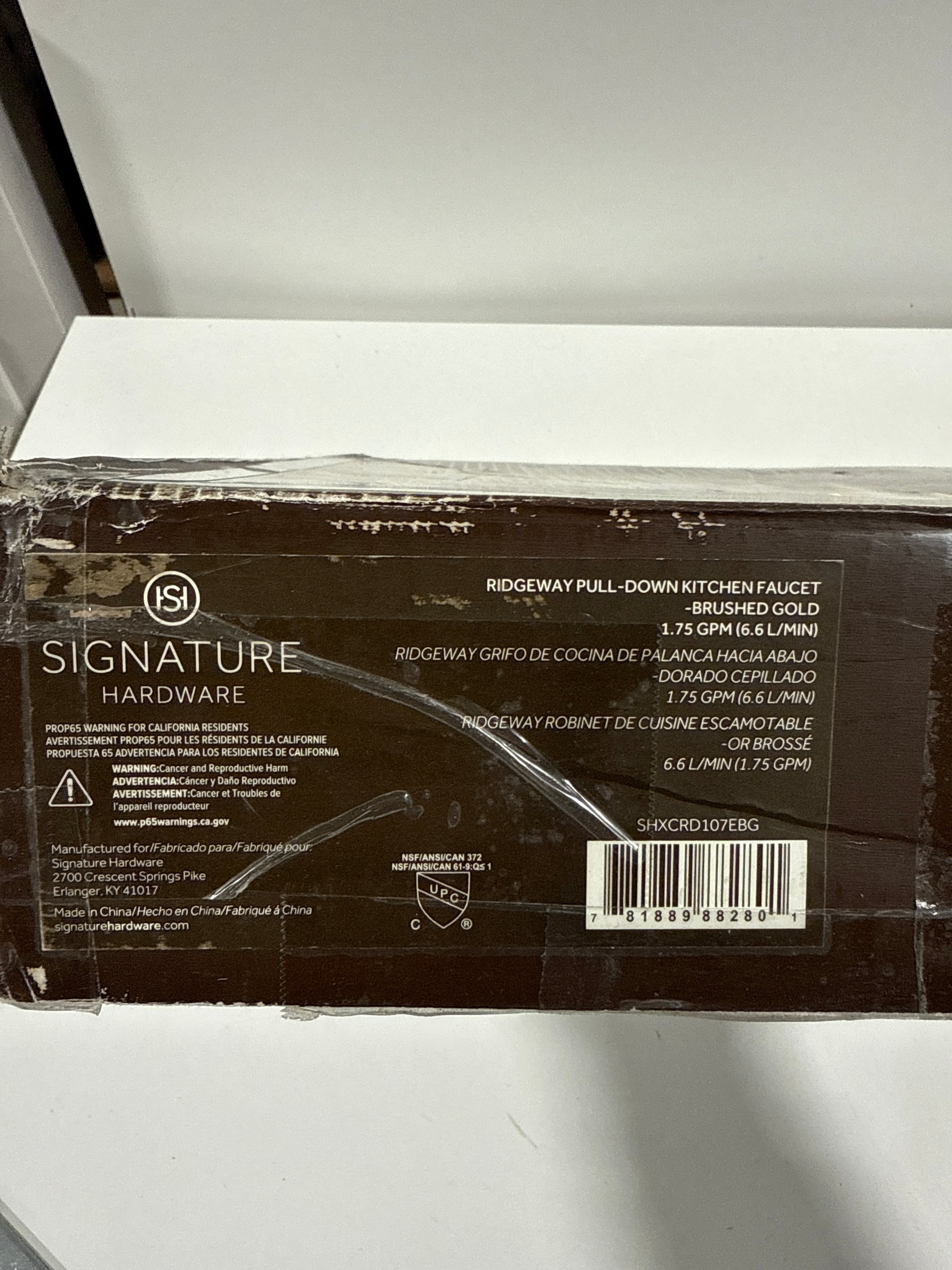 Used Signature Hardware 951732-S Ridgeway 1.75 GPM Single Hole - *Plumbing