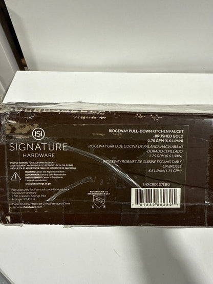 Used Signature Hardware 951732-S Ridgeway 1.75 GPM Single Hole