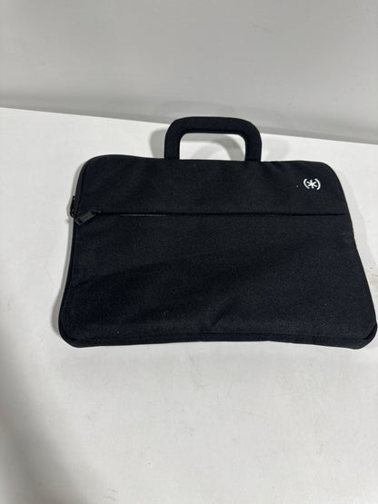 Speck - Transfer Pro Pocket Protective Sleeve with Handle Universal 13"-14" for MacBook Computers, Laptops and Tablets - Black/White