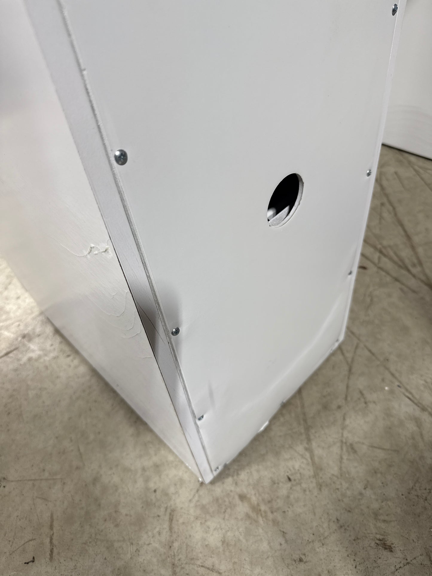 Used See Dec Tresanti Alexandra Vanity Table with LED Lighted Mirror