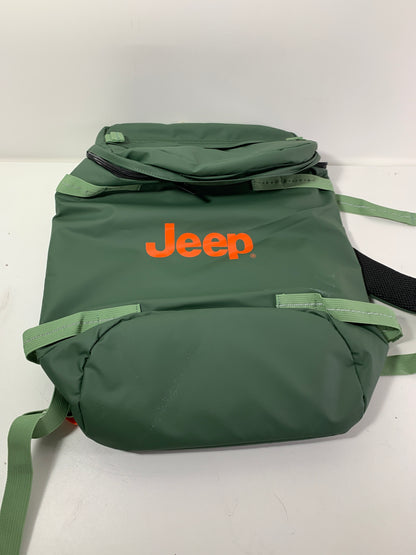 Jeep JS013C Cylindrical Backpack (Green, 15.6" Laptop)