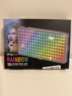 Digipower - Rainbow RGB 135 LED Video Light for Digital/Mirrorless Cameras and Light Stands - Silver - *Cameras