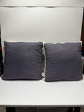 24" x 24" Pair of Euro Throw Pillows with Shams
