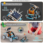 Lucky Doug Toys 12-in-1 STEM Solar Robot Kit - *Kids