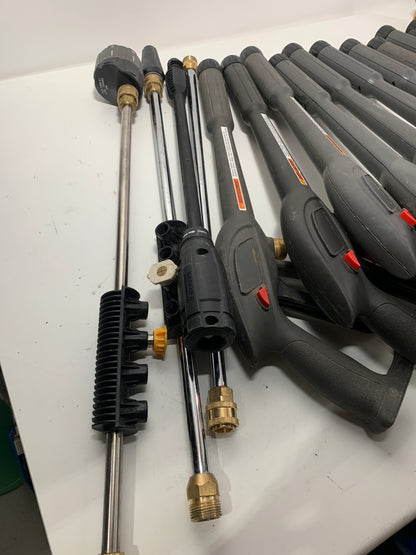 HUSQVARNA Lot of Pressure Washer Wands and Attachments