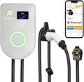Two Barrels Home EV Charger Level 2 40 Amp 26ft Extension Cord Indoor/Outdoor Electric Car Charger NEMA 14-50 EV