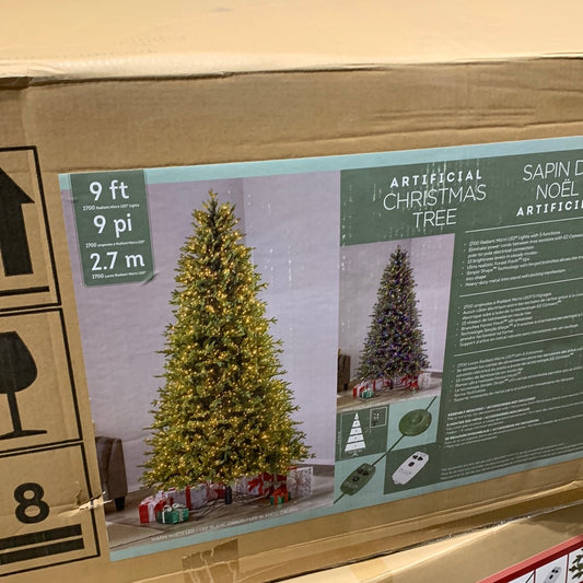 Kirkland 9ft Micro LED Artifical Christmas Tree