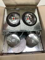 4 Elco El901ica the Slant System Medium (E26) New Construction Recessed Housing for 6 Trims - *Lighting & Electrical