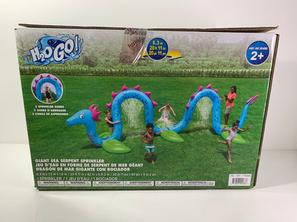 H20GO! 20ft Giant Sea Serpent Kids Inflatable Sprinkler (2+ Years)