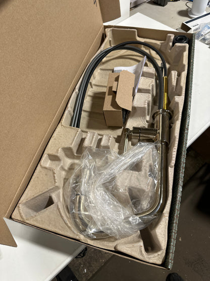 Brizo 63063LF Litze Single Handle Angled Spout Pull Down Kitchen Faucet with Knurled Handle - *Plumbing