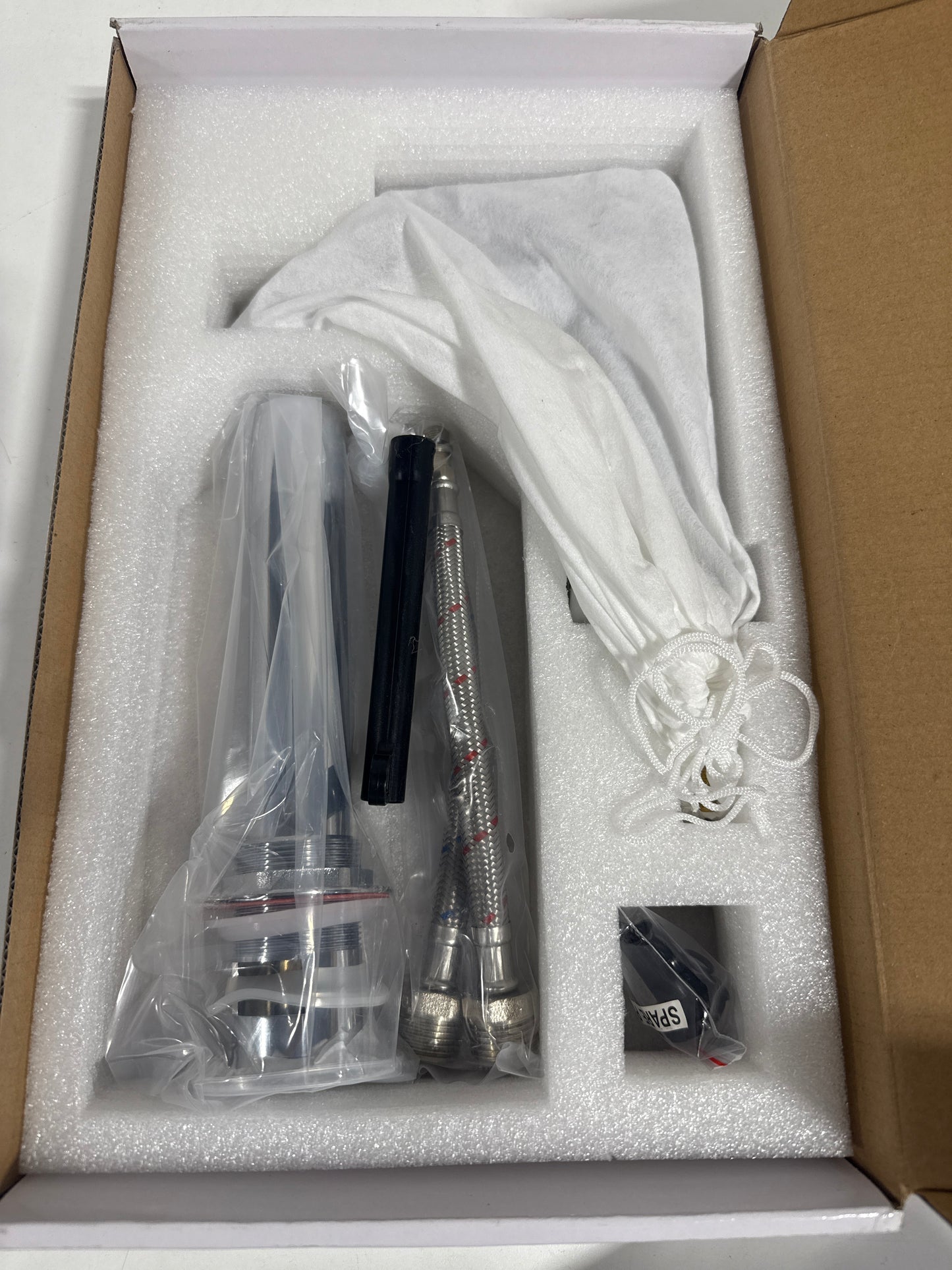 Signature Hardware 433248 Cooper Single Hole Bathroom Faucet with Pop-Up Drain Assembly