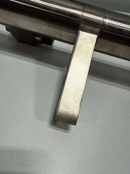 Scratch Kohler K-T22025-4 Tempered Floor Mounted Tub Filler with Built-in Diverter - Includes Hand Shower Vibrant Brushed Nickel