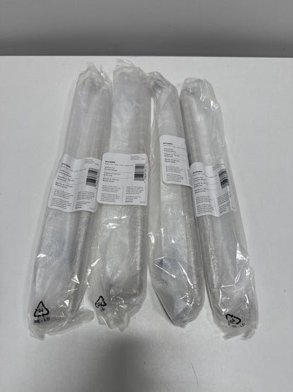 4 x Amerock Coble 12-5/8 Inch (320mm) Center-to-Center Polished Nickel Cabinet Pull