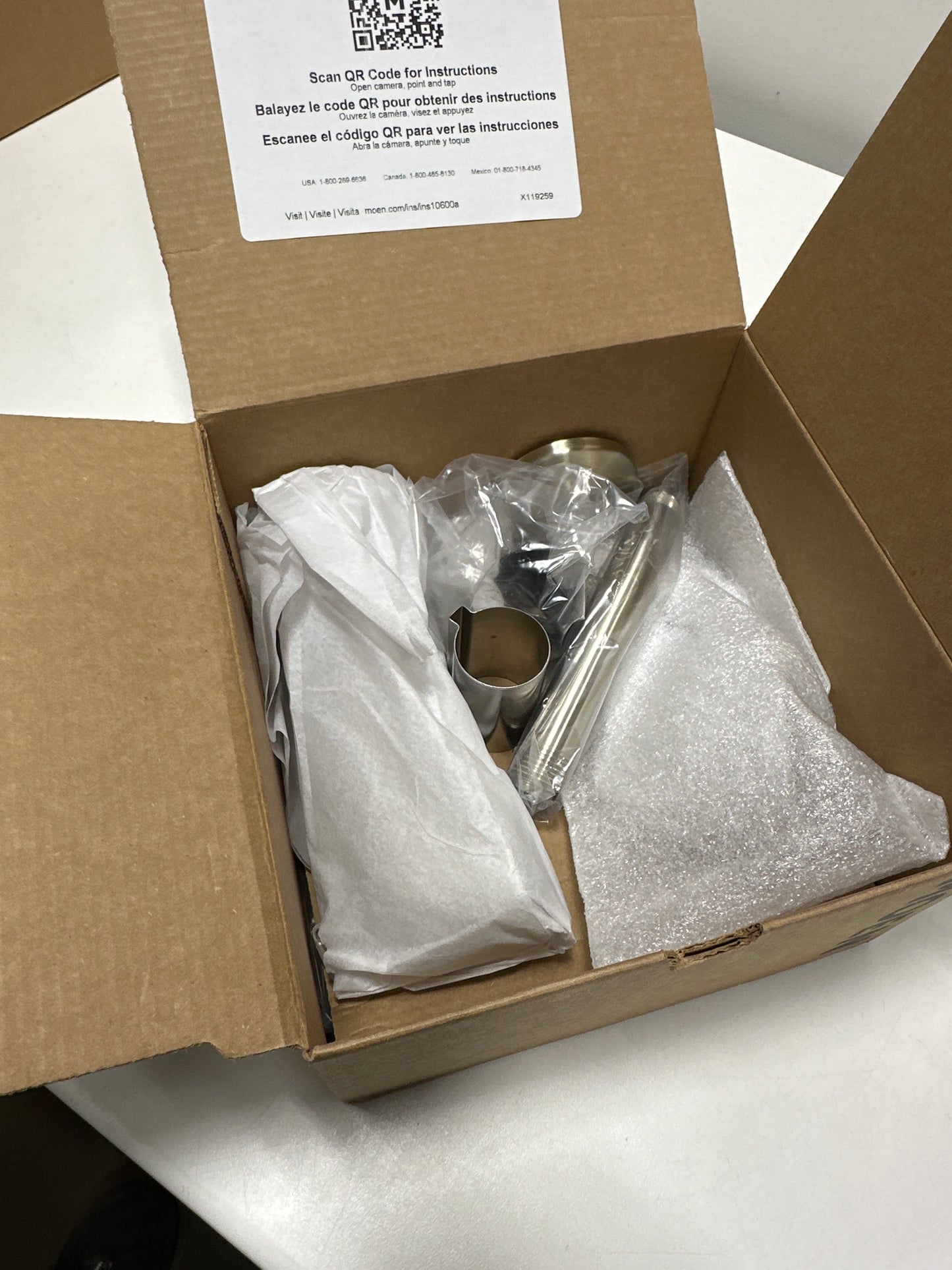 Moen T2903Nhbn Faucets Brushed Nickel Posi-Temp(R) Tub/Shower - *Plumbing