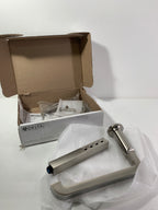 See Desc Delta T4789-Lhp Tetra Tub Deck Mounted Roman Tub Filler - Lumicoat Stainless - *Plumbing