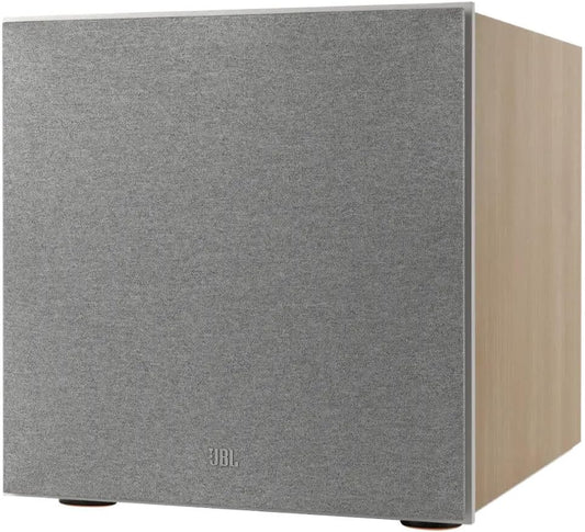 JBL Stage 2 220P 12 Inch 500 Watt Powered Subwoofer (Latte)