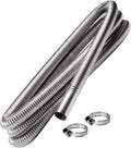 KXKZREN Stainless Steel Exhaust Pipe 24.5mm Inner Diameter Exhaust Extension Tube for Air Diesel Parking Heater Fit