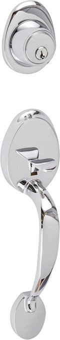 Sure-Loc AT507 26 SURE-LOC Contemporary Series Alta Handleset, Polished Chrome,